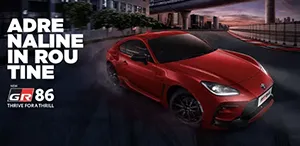 All New GR 86 Banner