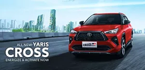 All New Yaris Cross banner