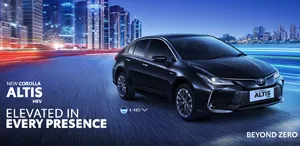 New Corolla Altis Hybrid EV
