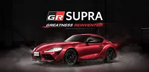 New GR Supra Banner