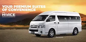 New Hiace Commuter Banner