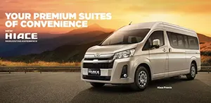 New Hiace Premio Banner